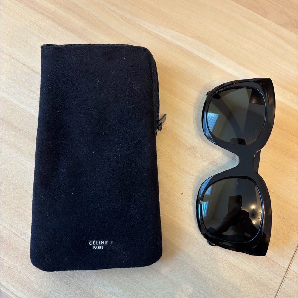 Old CELINE baby Marta sunglasses CL 41385/F/S brown tortoise - Picture 6 of 8